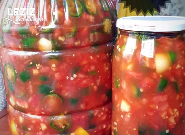 Jalapeno Biberli Domatesli Sos Turşu