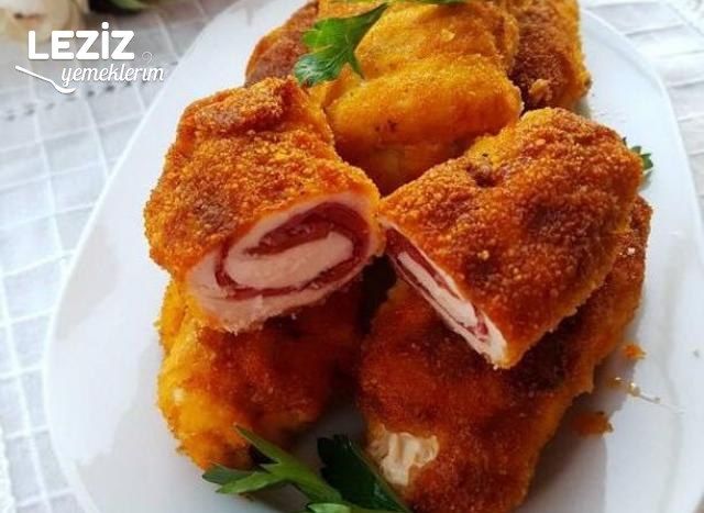 Pastırmalı Tavuk Sarma