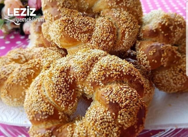 Damla Sakızı Aromalı Simit