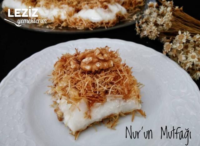 Tel Kadayıflı Muhallebi