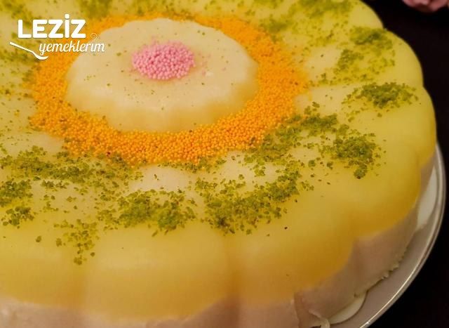 Limonatalı İki Renk Muhallebi