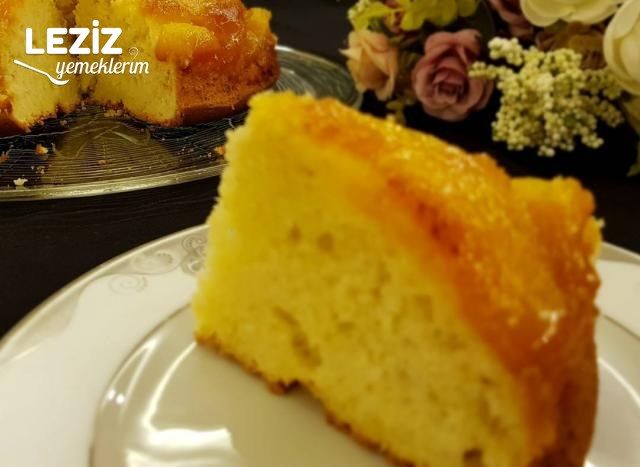 Nefis Şeftalili Kek Tarifi