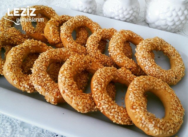 Kıyır Kıyır Susamlı Kurabiye