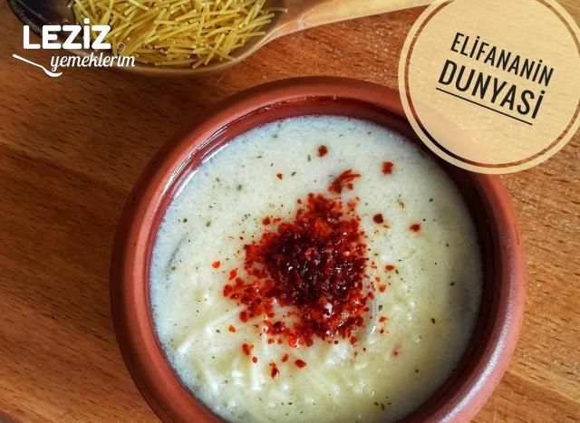 Kemik Suyuna Şehriye Çorbası