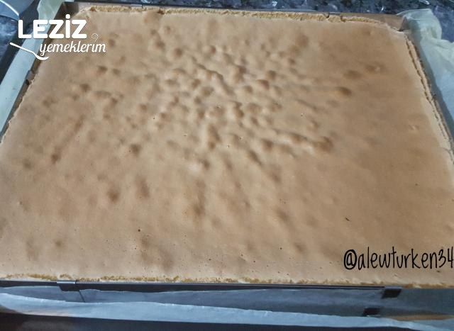 30 Kişilik Pasta İçin Pandispanya