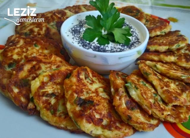 Kabak Mücver Yapımı