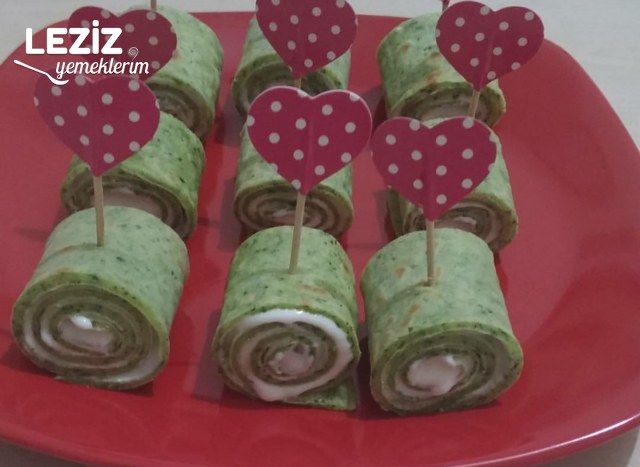 Ispanaklı Krep
