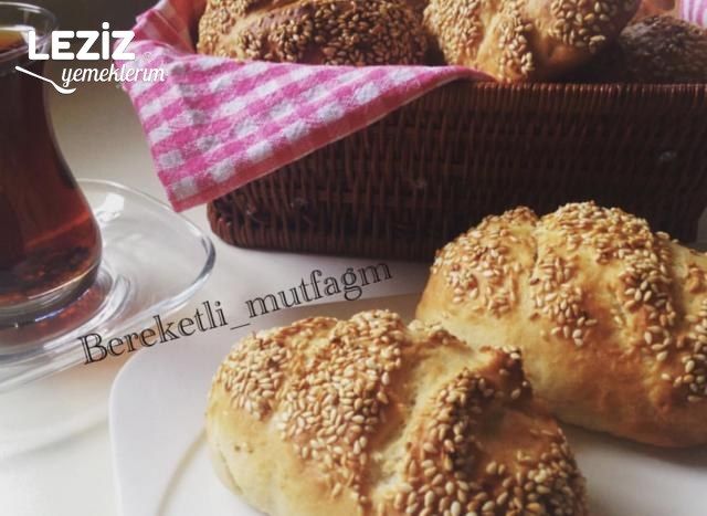 Ev Yapımı Simit Poğaça
