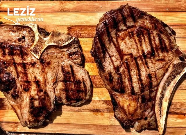 T Bone Steak Ve Pirzola Izgara