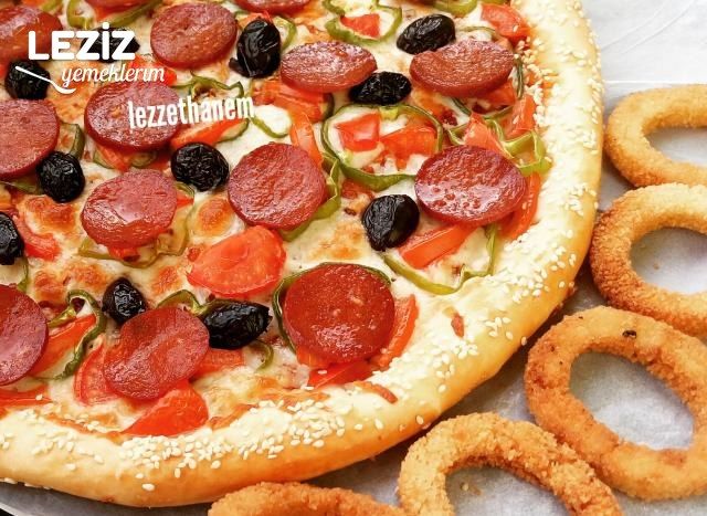 Karışık Dolgu Kenar Pizza