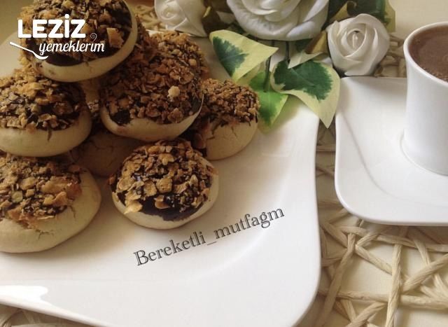Mısır Gevrekli Çikolatalı Kurabiye