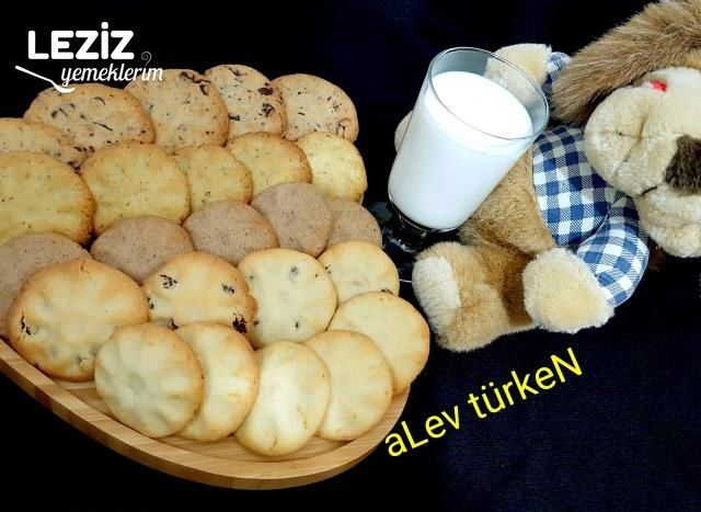 Pratik Cookie (Tek Hamur 5 Farklı Çeşit)