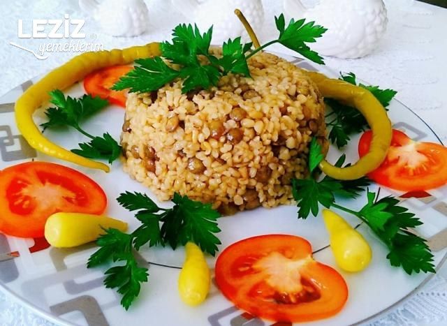Tereyağlı Mercimekli Bulgur Pilavı