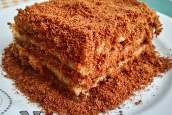 İrmikli Köstebek Pasta