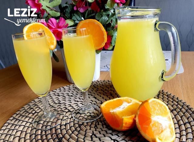 Ev Yapımı Buz Gibi Limonata