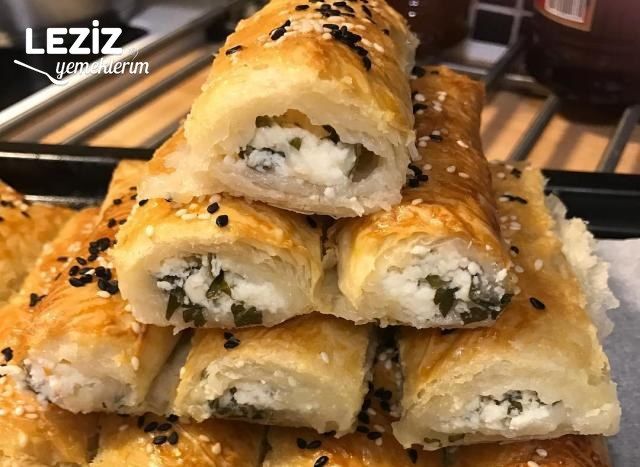 Baklavalık Yufkadan Sodalı Çıtır Börek