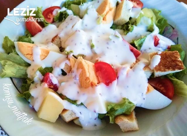 Soslu Patates Salatası
