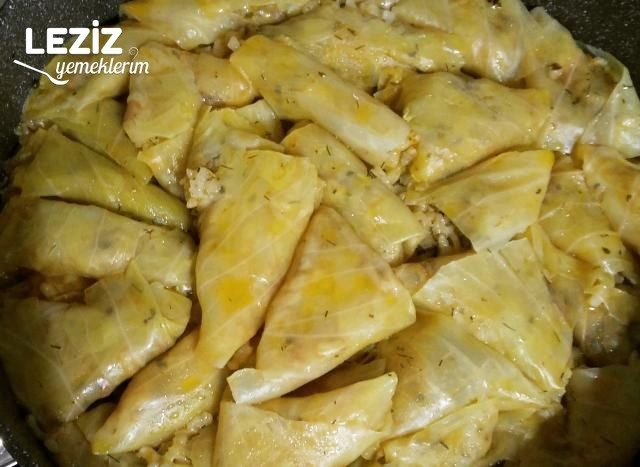 Beyaz Lahana Sarması Tarifi
