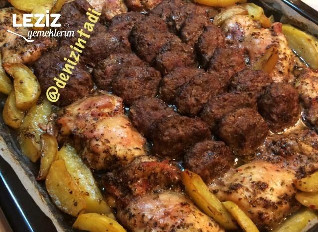 Tavuk Köfte Fırında