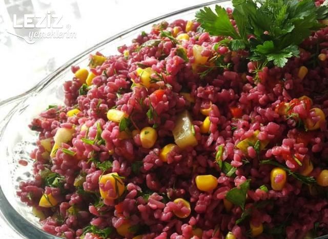 Şalgamlı Bulgur Salatası Tarifi