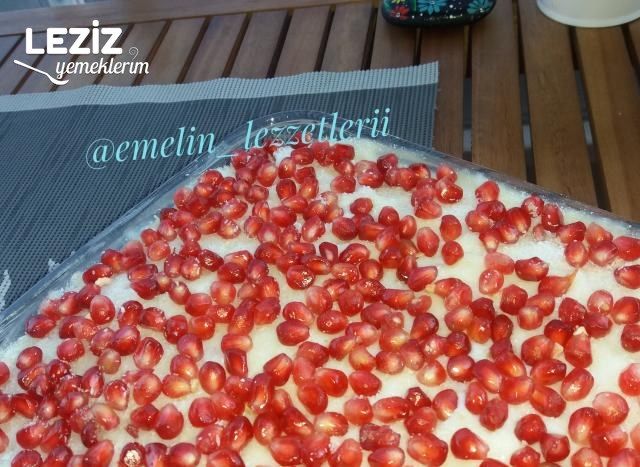 Narlı Kremalı Pasta