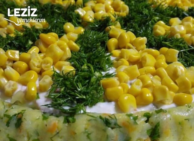 Tart Kalıbında Patates Salatası