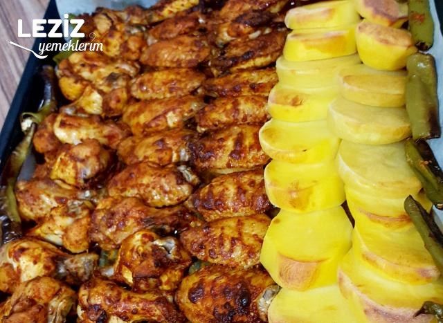 Mangal Tadında Soslu Kanat