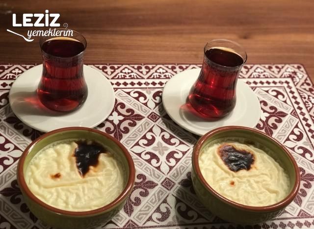 Ev Yapımı Fırında Sütlaç