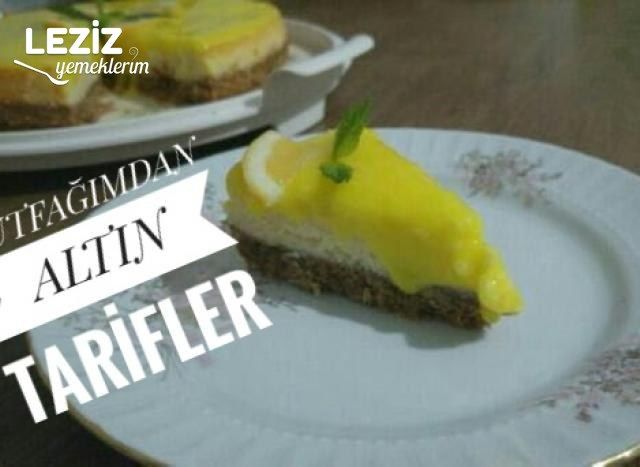 Limonlu Cheesecake Yapımı