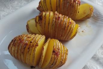 Fırında Yaprak Patates
