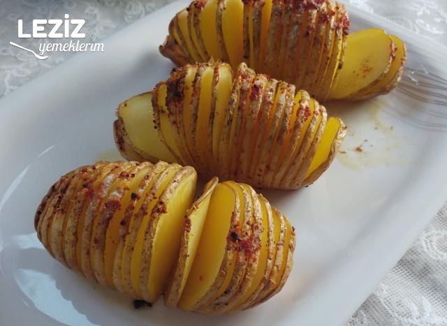 Fırında Yaprak Patates