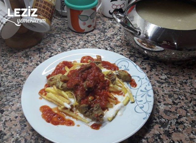 Çökertme Kebabı Yapımı