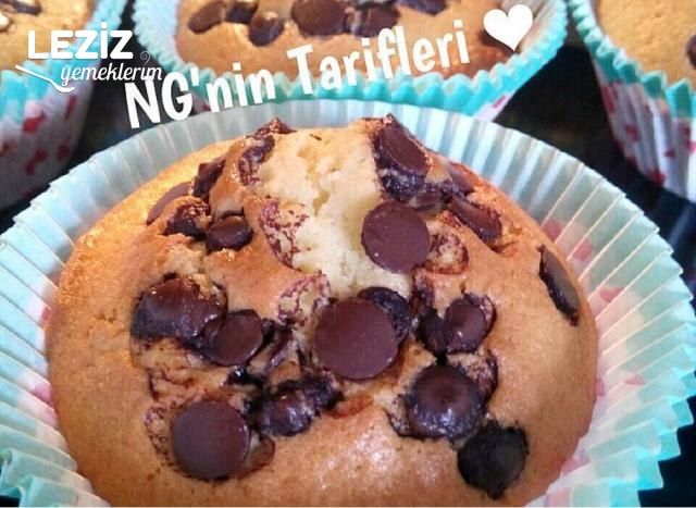 Damla Çikolatalı Muffin Tarifi