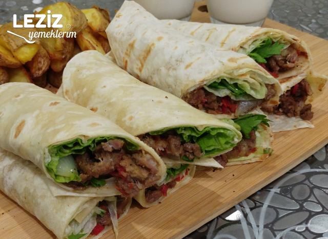 Lavaşta Et Fajita