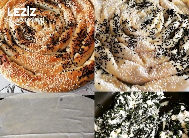 Ispanaklı Peynirli Kol Böreği