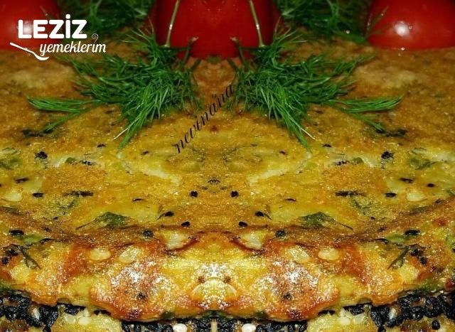 Pırasalı Tart Kek