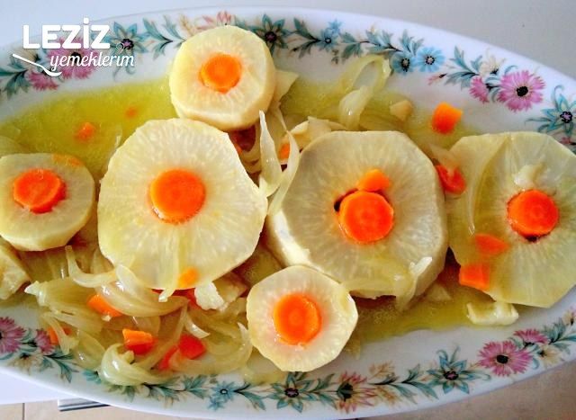 Zeytinyağlı Düğmeli Kereviz