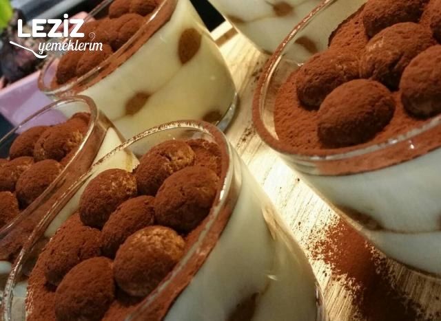Porsiyonluk Tiramisu Yapımı