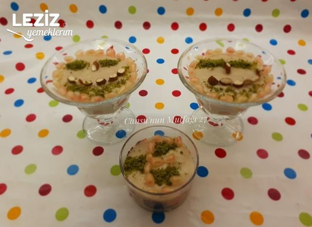 Ev Yapımı Muzlu Puding