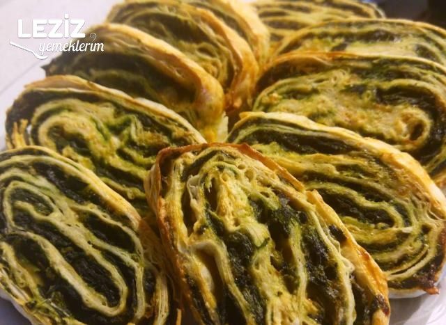 Ispanaklı Rulo Buzluk Böreği
