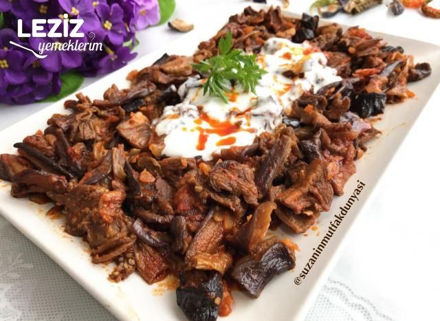 Kuru Patlıcan Kavurması