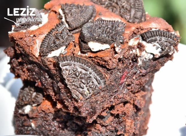 Frambuazlı Oreo Brownie