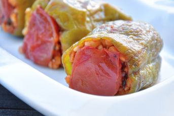 Bulgurlu Zeytinyağlı Biber Dolması