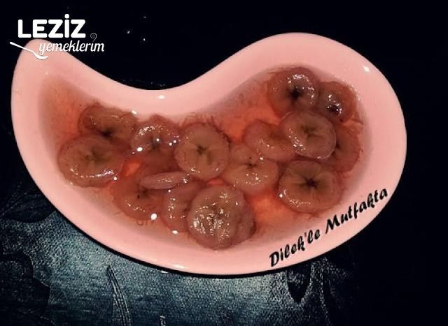 Kireç Kaymağında Muz Reçeli