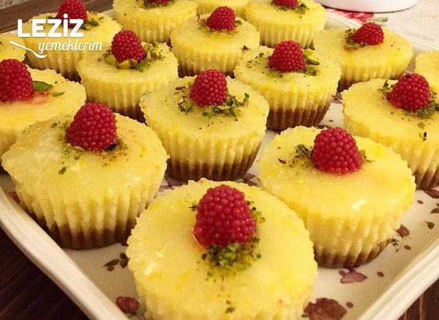 Porsiyonluk Limonlu Cheesecake
