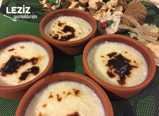 Fırında Sütlaç Tarifi (Aşamalı Anlatım)