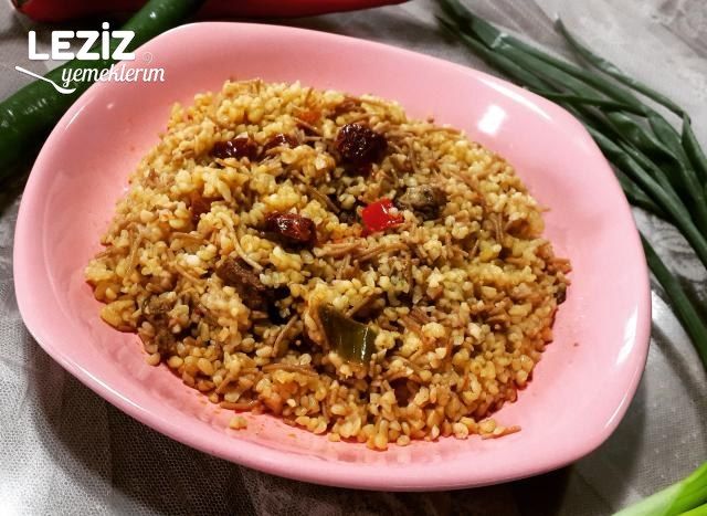 Sebzeli Bulgur Pilavı Tarifi