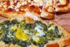 Normal Ekmekten Çok Pratik Hem Sucuklu Pizza, Hem De Ispanaklı Pide