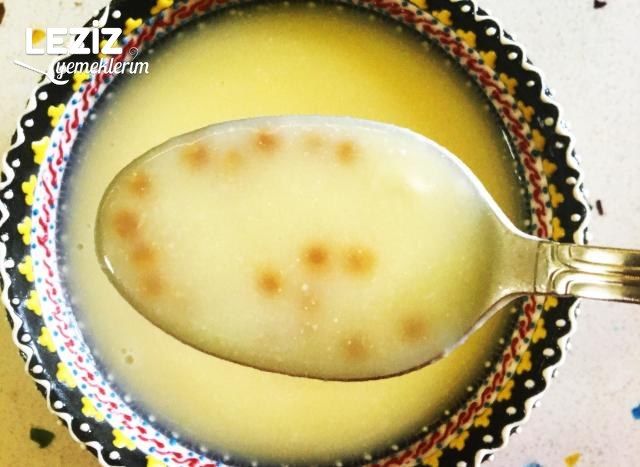 Kuskus Makarnalı Kereviz Çorbası