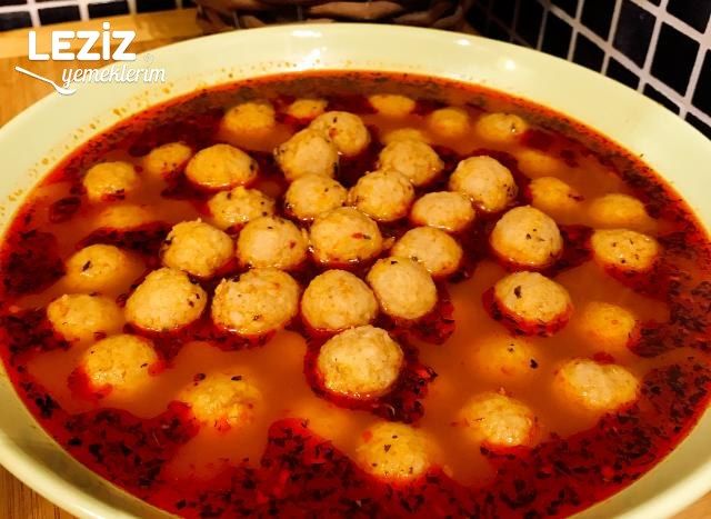 Sulu Kıymalı Bulgur Köftesi